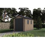 Záhradný domček Keter Apex 7,5 x 11 Ashwood, s podlahou