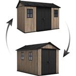 Záhradný domček Keter Apex 7,5 x 11 Ashwood, s podlahou