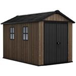 Záhradný domček Keter Apex 7,5 x 11 Walnut, s podlahou
