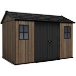 Záhradný domček Keter Apex 7,5 x 11 Walnut, s podlahou