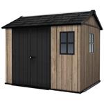 Záhradný domček Keter Apex 7,5 x 9 Ashwood, s podlahou