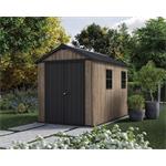 Záhradný domček Keter Apex 7,5 x 9 Ashwood, s podlahou