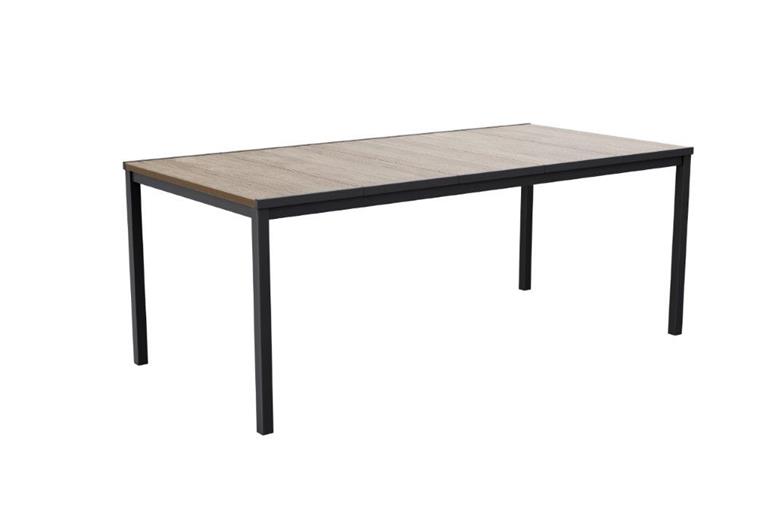 Záhradný stôl Keter Porto 200 aswhood black steel