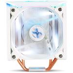 Zalman chladič CPU CNPS10X OPTIMA II / 120mm RGB ventilátor / heatpipe / PWM / výška 160mm / pro AMD i Intel / bílý