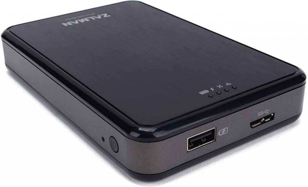 Zalman ZM-WE450, 2,5", 5200mAh, Wifi/USB 3.0