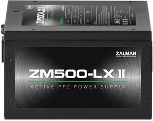 Zalman ZM500-LXII 500W ATX  120mm ventilátor, zdroj