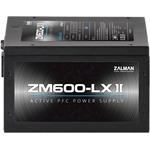 Zalman ZM600-LXII 600W ATX 120mm ventilátor, zdroj