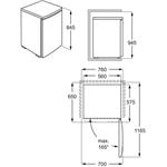 ZANUSSI ZYAN8FW0, mraznička zásuvková