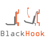 Závesný systém G21 BlackHook závěsná lišta 61x10 cm