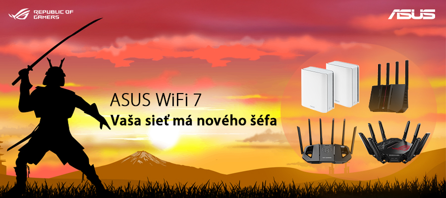 Zaži výkon novej generácie s ASUS WiFi 7