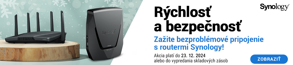 Zažite bezproblémové pripojenie s routermi Synology