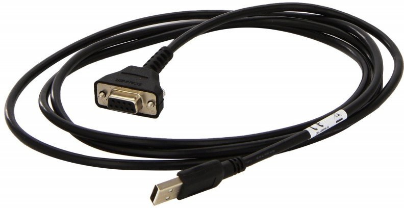 Zebra kábel USB na RS 232 M/F, prepojovací 1,8m