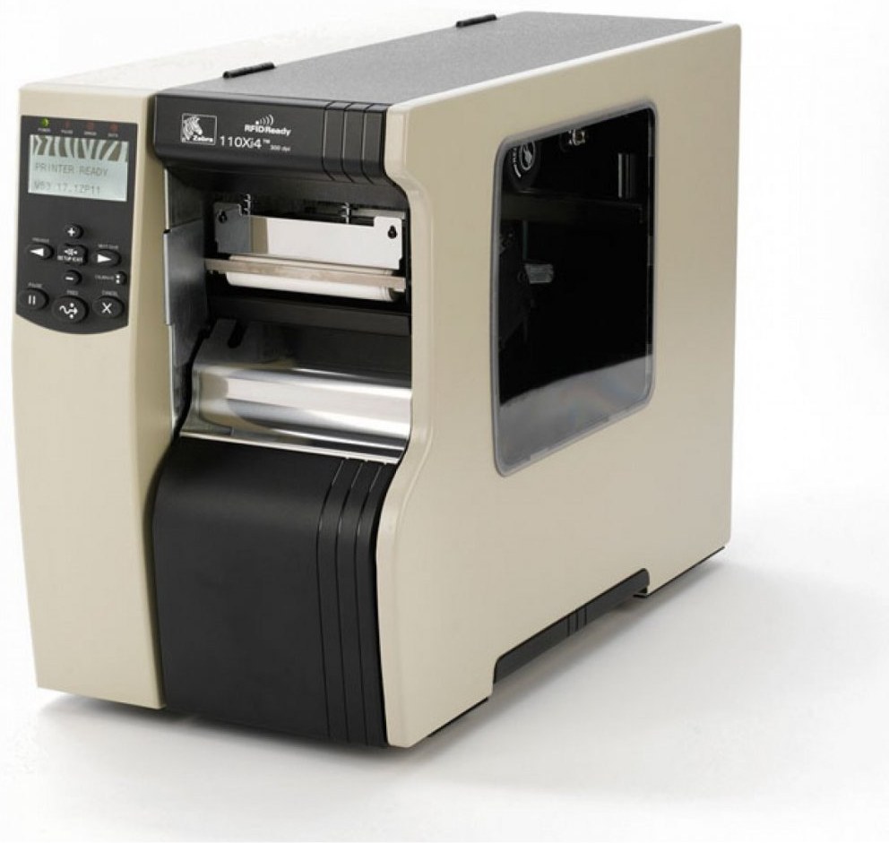 Zebra printer 110Xi4, 203dpi, PrintServer