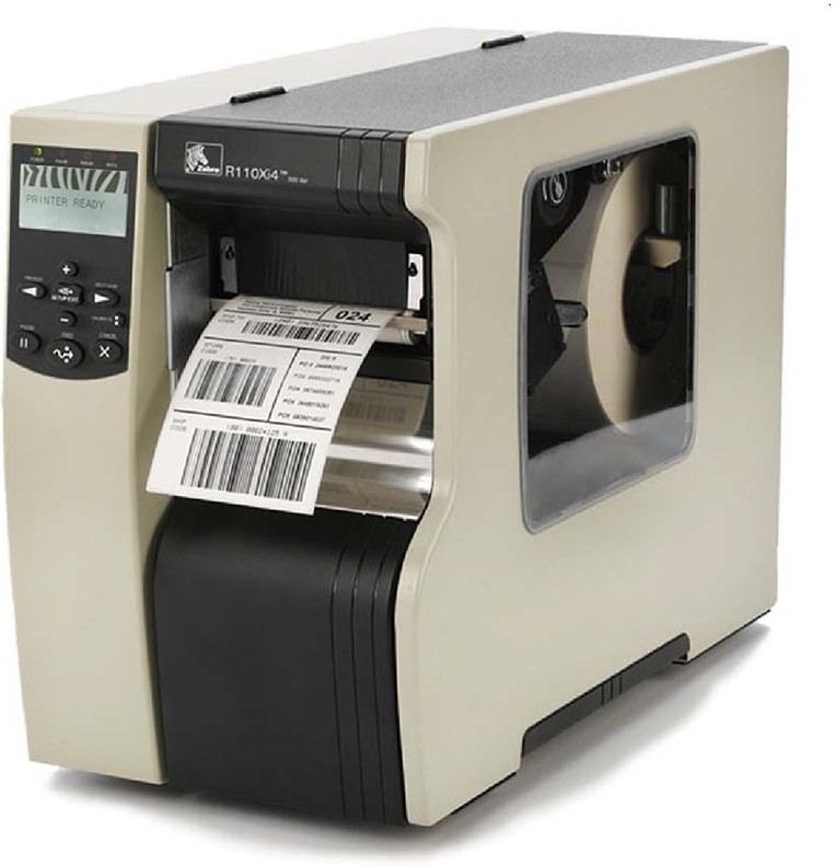 Zebra printer 110Xi4, 300dpi, PrintServer, navíjač