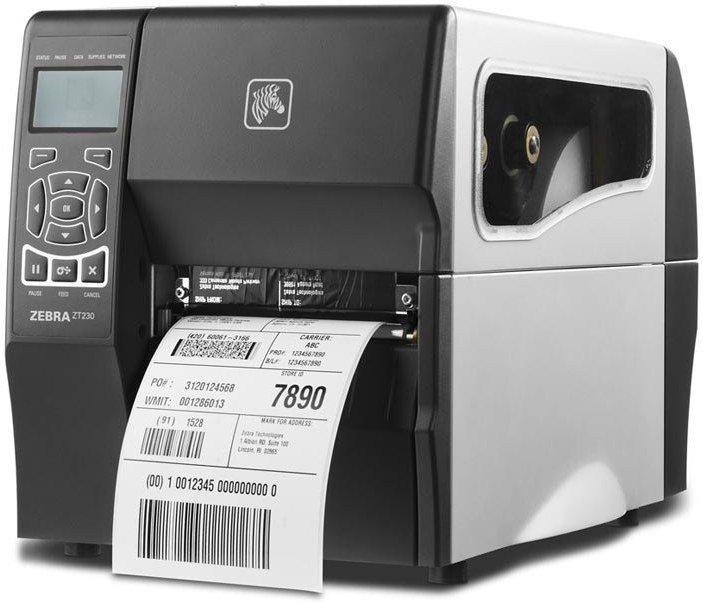 Zebra ZT230 TT, 203dpi, RS232+USB+WIFI