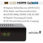 Zehnder HX-2400TC, H.265 DVB-T2/C