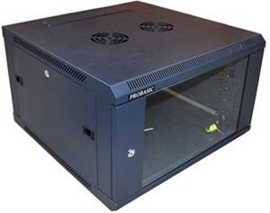 Zeta 19" závesný rack 6U/600mm, čierny
