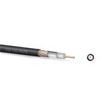 Zircon koaxiálny kábel 6,8mm 125 CU ALPE pre SAT/TV 100,0 m čierny