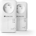 Zircon PL 500, powerline adapter, přenos internetu přes zásuvky, SET