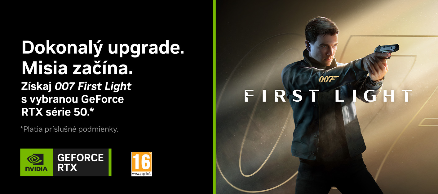 Získaj hru 007 First Light s vybranou GeForce RTX série 50