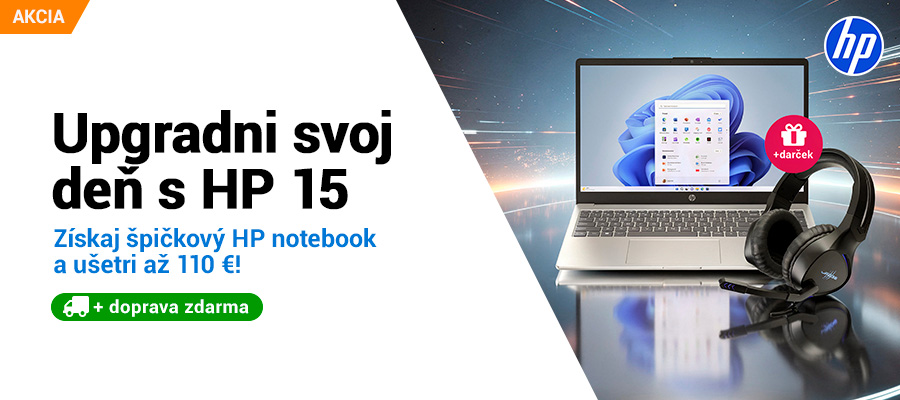 Získaj špičkový HP notebook a ušetrite až 110€
