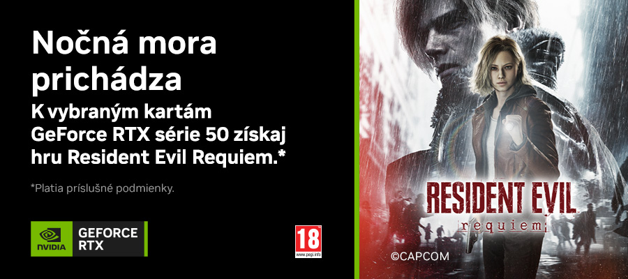 Získajte Resident Evil Requiem s GeForce RTX rady 50