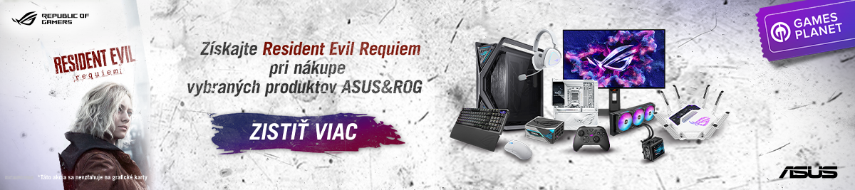 Získajte s ASUS hru Resident Evil Requiem