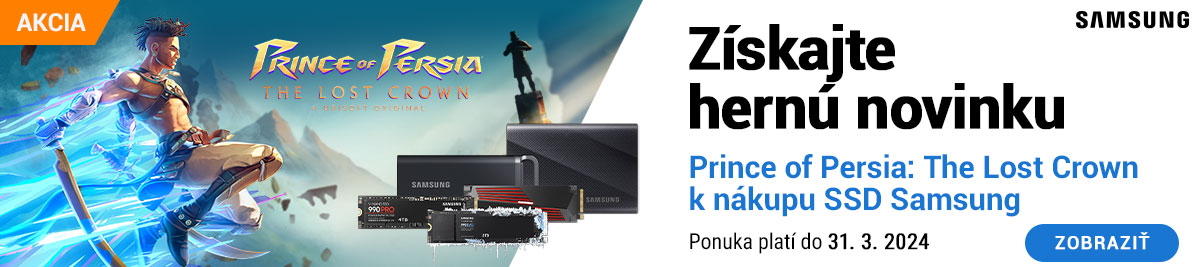 Získajte so Samsung Prince of Persia: The Lost Crown
