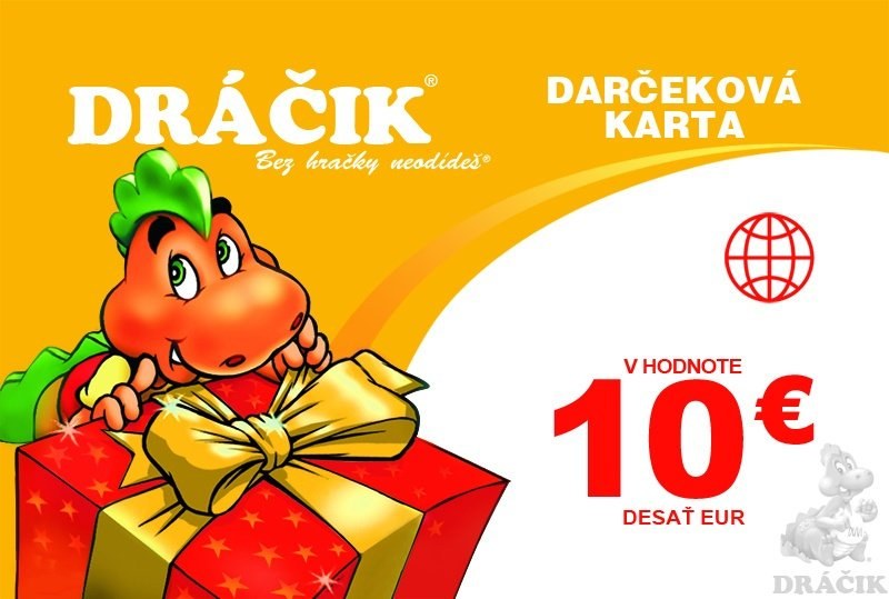 Zľavový kupón 10 EUR Dráčik