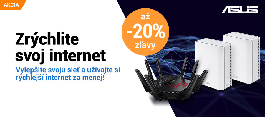 Zrýchli svoj internet s ASUS routermi!