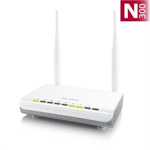 ZyXEL NBG-418N 4xLAN 300Mbps 4x10/100 2x5dBi ant
