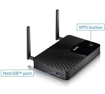 ZyXEL NBG-419N v2, Router Wireless, WiFi on/off tlačidlo
