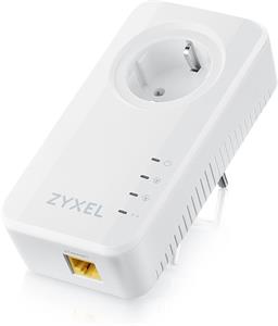 Zyxel PLA6457, TWIN, G.hn 2400 Mbps Pass-thru powerline