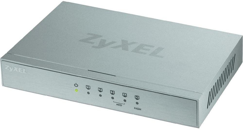 Zyxel switch GS105B, 5 port, 10/100/1000Mbps