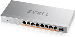 Zyxel XMG-108HP, 8portový 2,5 Gbps neriadený prepínač s 10 Gbps uplinkom